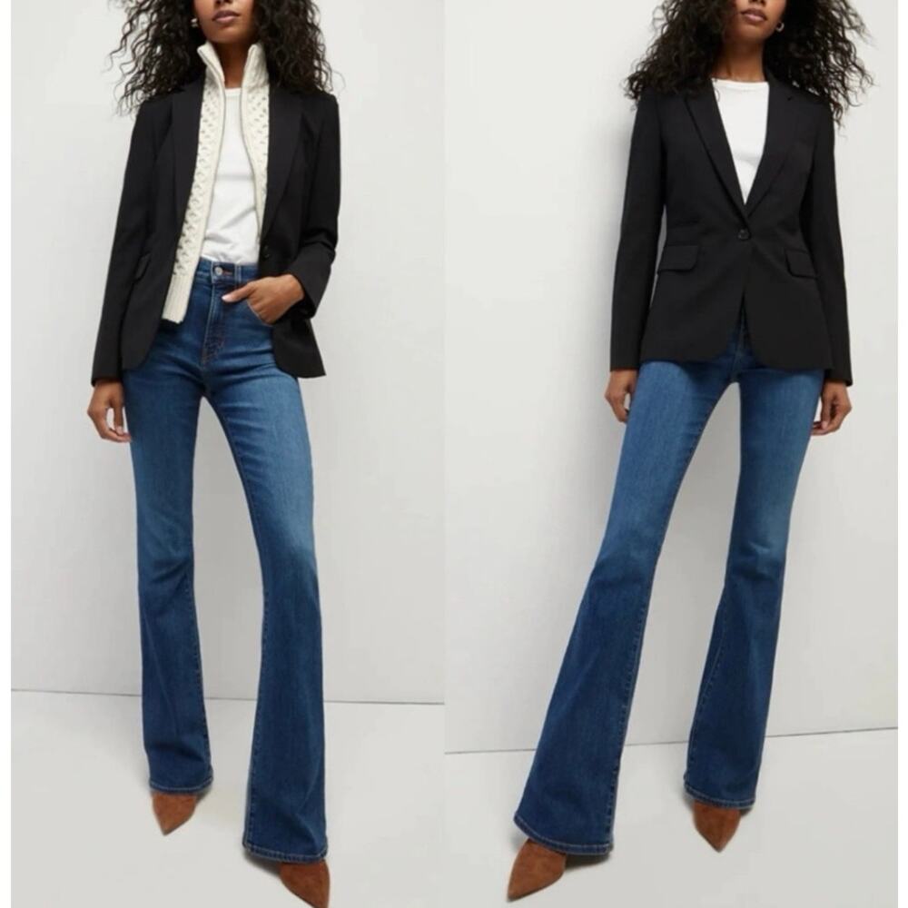 Veronica Beard Dickey Classic Tailored Blazer Jacket in Black Size 4 Small NEW - Picture 4 of 15